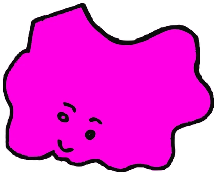 Avi, Tata #0068: a pink Latinx Tata, hand-drawn by Marcelo and Noel Morera (Tata 1000 Faces)