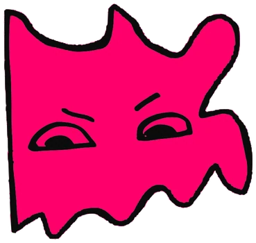 Morph, Tata #0083: a light pink Latinx Tata, hand-drawn by Marcelo and Noel Morera (Tata 1000 Faces)