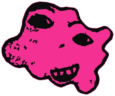 Goatt, Tata #0088: a static Amoeba Tata, hand-drawn by Marcelo and Noel Morera (Tata 1000 Faces)