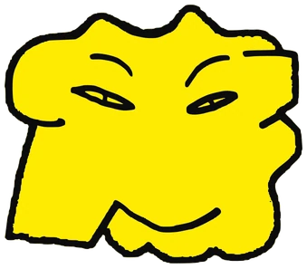 Mate, Tata #0106: a yellow Latinx Tata, hand-drawn by Marcelo and Noel Morera (Tata 1000 Faces)