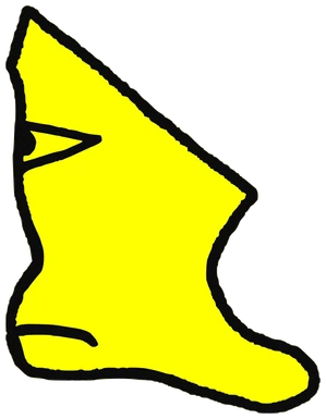 Slavi, Tata #0110: a yellow Latinx Tata, hand-drawn by Marcelo and Noel Morera (Tata 1000 Faces)