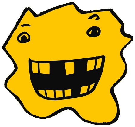 Larry, Tata #0122: a yellow Latinx Tata, hand-drawn by Marcelo and Noel Morera (Tata 1000 Faces)