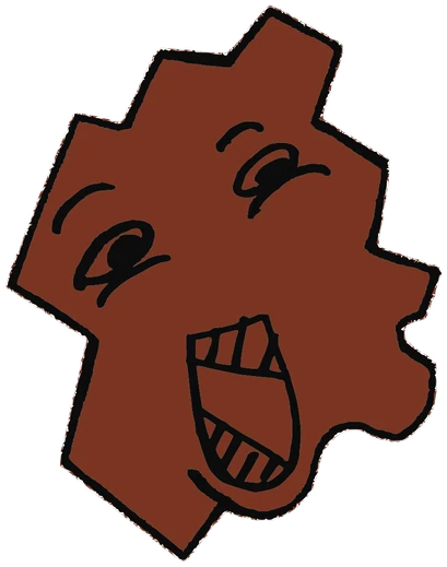 Fafafa, Tata #0136: a brown Latinx Tata, hand-drawn by Marcelo and Noel Morera (Tata 1000 Faces)