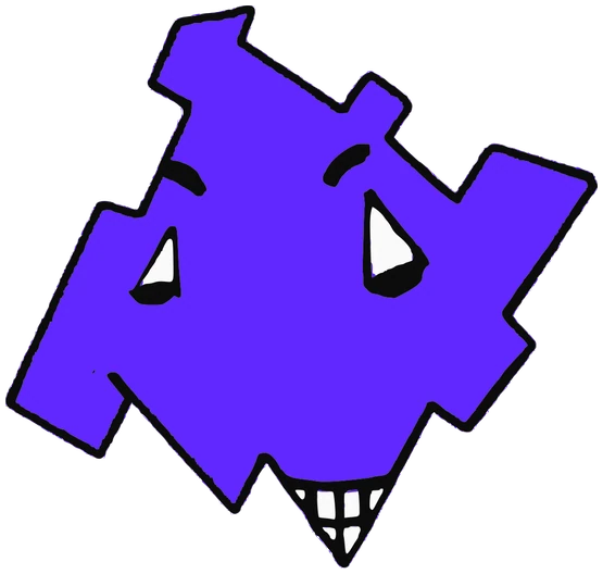 Albo, Tata #0141: a blue Latinx Tata, hand-drawn by Marcelo and Noel Morera (Tata 1000 Faces)