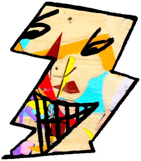 Carmelo, Tata #0147: a mosaic Tareco Tata, hand-drawn by Marcelo and Noel Morera (Tata 1000 Faces)