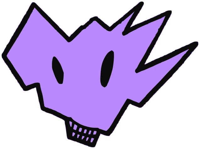 Gruu, Tata #0202: a purple Star Tata, hand-drawn by Marcelo and Noel Morera (Tata 1000 Faces)