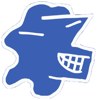 Sertin, Tata #0251: a blue Latinx Tata, hand-drawn by Marcelo and Noel Morera (Tata 1000 Faces)