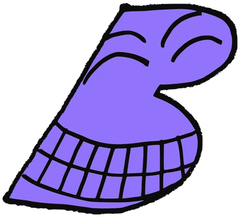 Naxi, Tata #0269: a purple Latinx Tata, hand-drawn by Marcelo and Noel Morera (Tata 1000 Faces)