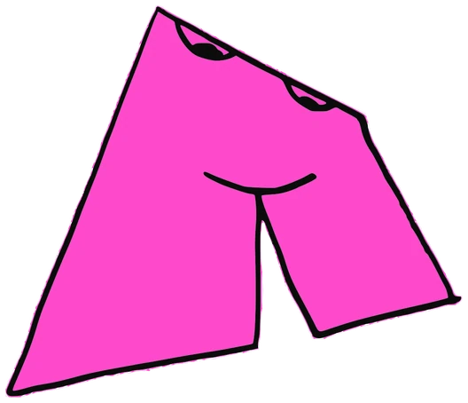 Javierr, Tata #0280: a pink Tareco Tata, hand-drawn by Marcelo and Noel Morera (Tata 1000 Faces)