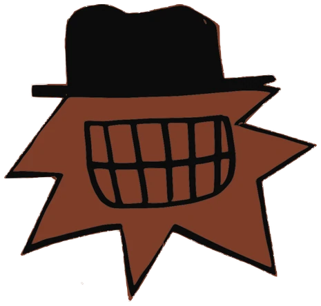 Embassador, Tata #0281: a brown Star Tata, hand-drawn by Marcelo and Noel Morera (Tata 1000 Faces)