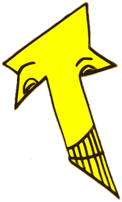Tonton, Tata #0294: a yellow Star Tata, hand-drawn by Marcelo and Noel Morera (Tata 1000 Faces)