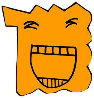 Sixty, Tata #0318: a orangey Latinx Tata, hand-drawn by Marcelo and Noel Morera (Tata 1000 Faces)