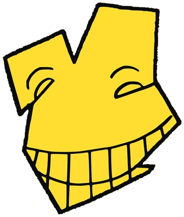 Xavier, Tata #0410: a yellow Tareco Tata, hand-drawn by Marcelo and Noel Morera (Tata 1000 Faces)