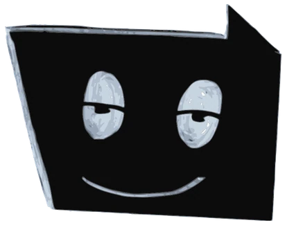 Stoney, Tata #0422: a black Tareco Tata, hand-drawn by Marcelo and Noel Morera (Tata 1000 Faces)
