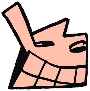 Wario, Tata #0443: a ham Tareco Tata, hand-drawn by Marcelo and Noel Morera (Tata 1000 Faces)