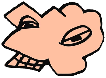 Agnis, Tata #0468: a ham Latinx Tata, hand-drawn by Marcelo and Noel Morera (Tata 1000 Faces)