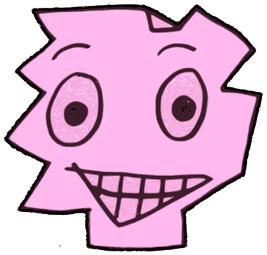 Ruru, Tata #0483: a pink Tareco Tata, hand-drawn by Marcelo and Noel Morera (Tata 1000 Faces)