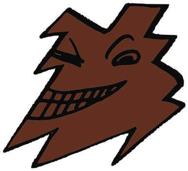 Earl, Tata #0506: a brown Star Tata, hand-drawn by Marcelo and Noel Morera (Tata 1000 Faces)