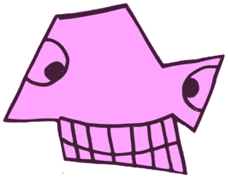 Grettoxs, Tata #0517: a purple Tareco Tata, hand-drawn by Marcelo and Noel Morera (Tata 1000 Faces)