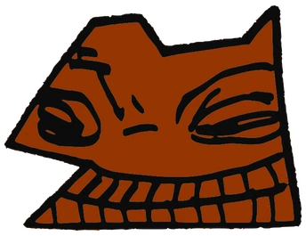 Tulio, Tata #0537: a brown Tareco Tata, hand-drawn by Marcelo and Noel Morera (Tata 1000 Faces)