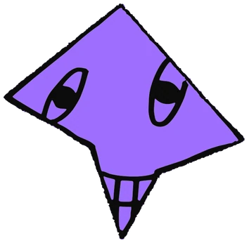 Makor, Tata #0578: a purple Tareco Tata, hand-drawn by Marcelo and Noel Morera (Tata 1000 Faces)