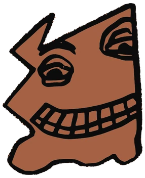 Lizzad, Tata #0588: a brown Latinx Tata, hand-drawn by Marcelo and Noel Morera (Tata 1000 Faces)