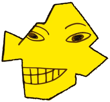 Spirit of the West, Tata #0600: a yellow Tareco Tata, hand-drawn by Marcelo and Noel Morera (Tata 1000 Faces)