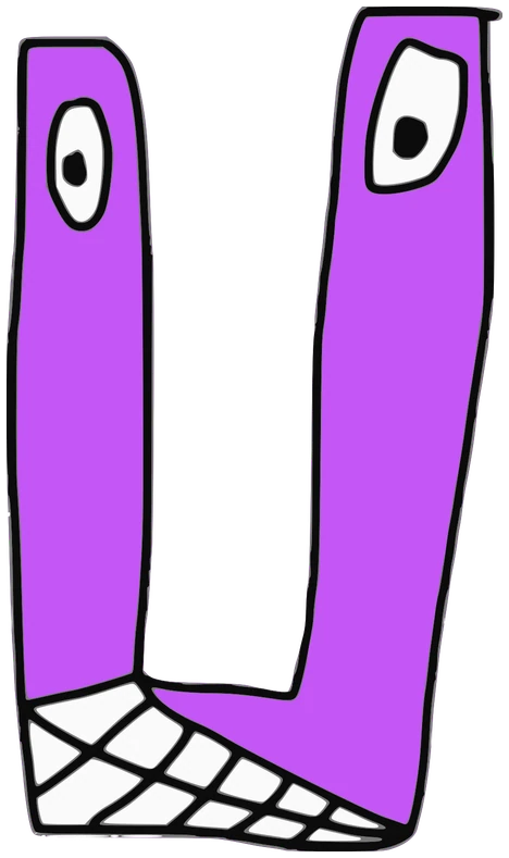 Leonard D Pit, Tata #0672: a purple Tareco Tata, hand-drawn by Marcelo and Noel Morera (Tata 1000 Faces)