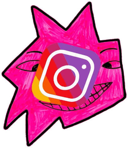 Instagram, Tata #0702: a instagram Other Tata, hand-drawn by Marcelo and Noel Morera (Tata 1000 Faces)