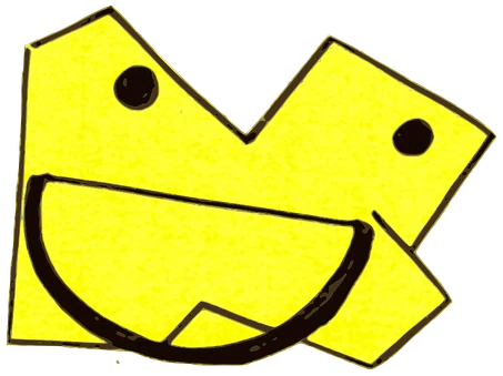 Cabba Bear, Tata #0752: a yellow Tareco Tata, hand-drawn by Marcelo and Noel Morera (Tata 1000 Faces)