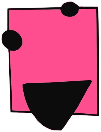 G7-X8, Tata #0780: a ham Tareco Tata, hand-drawn by Marcelo and Noel Morera (Tata 1000 Faces)