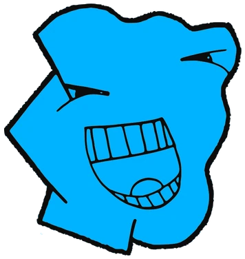 KsuM, Tata #0816: a blue Latinx Tata, hand-drawn by Marcelo and Noel Morera (Tata 1000 Faces)