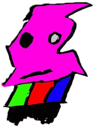 Ontaro, Tata #0840: a multicolor Darwinism Tata, hand-drawn by Marcelo and Noel Morera (Tata 1000 Faces)