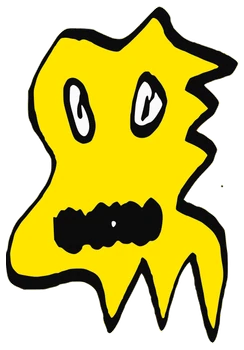 Pendragon, Tata #0852: a yellow Latinx Tata, hand-drawn by Marcelo and Noel Morera (Tata 1000 Faces)