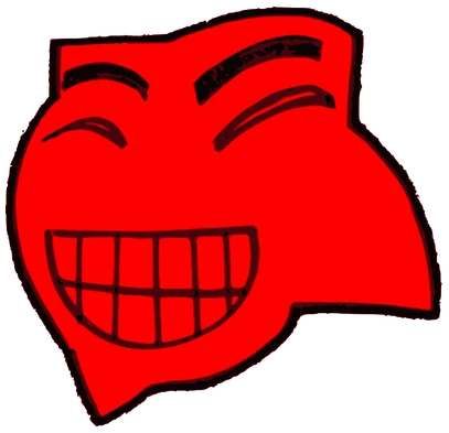 Nene, Tata #0890: a red Latinx Tata, hand-drawn by Marcelo and Noel Morera (Tata 1000 Faces)