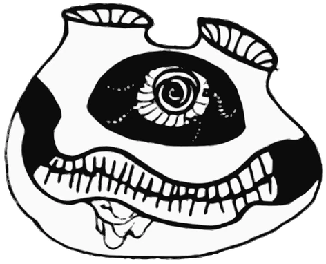 Sullivan, Tata #0946: a black and white Halzzzzi Tata, hand-drawn by Marcelo and Noel Morera (Tata 1000 Faces)