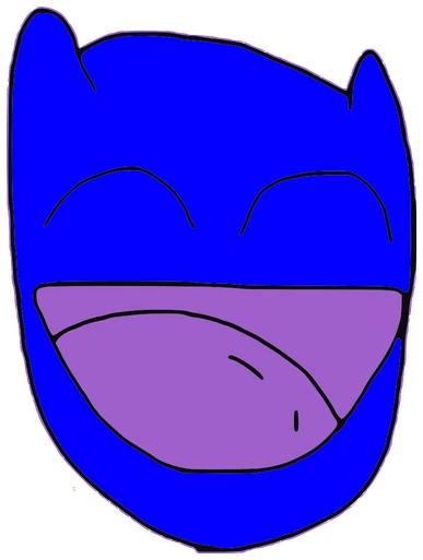 Kawwa, Tata #0983: a blue Darwinism Tata, hand-drawn by Marcelo and Noel Morera (Tata 1000 Faces)
