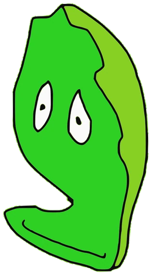 Cabbage, Tata #0984: a green Darwinism Tata, hand-drawn by Marcelo and Noel Morera (Tata 1000 Faces)
